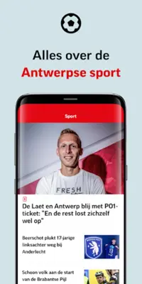 Gazet van Antwerpen – Nieuws android App screenshot 2